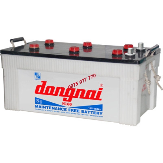 Ắc quy Xe tải Đồng Nai N180 -12V –180Ah 