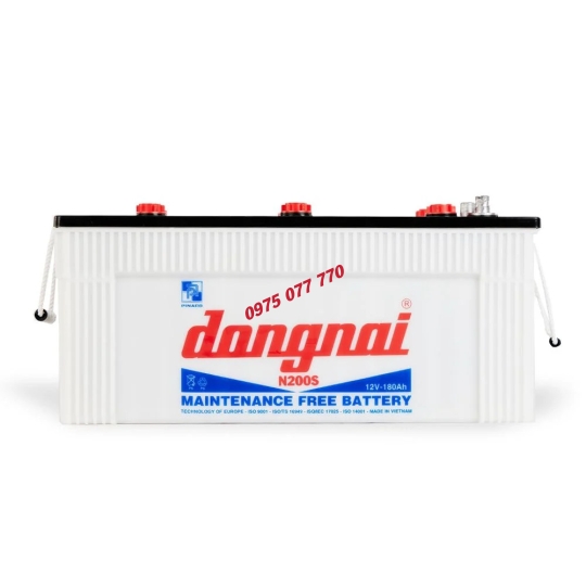 Ắc quy  tàu thuyền Đồng Nai N200S-12V-180Ah