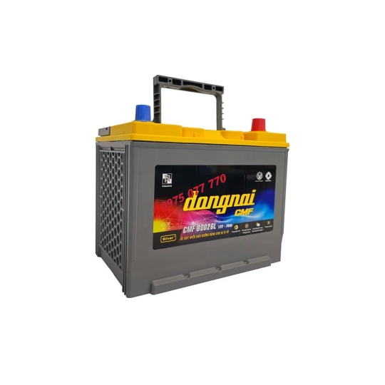 Ắc quy khô miễn bảo dưỡng Đồng Nai CMF 75D26L  12V-65Ah 