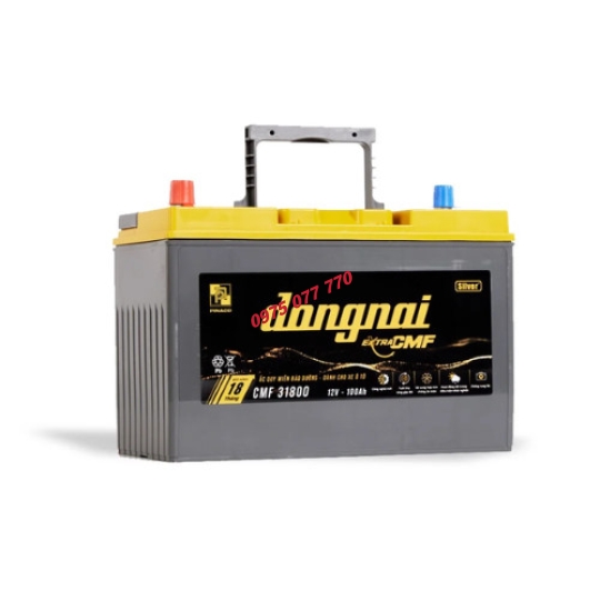 Ắc quy khô miễn bảo dưỡng Đồng Nai EXTRA CMF 31800 - 12V - 100AH