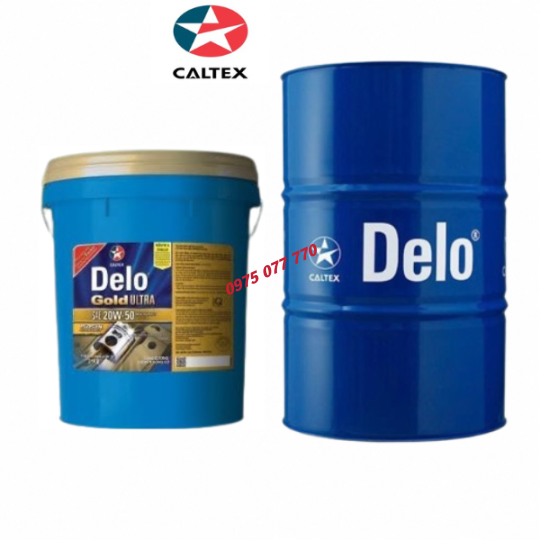 nhớt Havoline xe tải  Delo Gold Ultra 20W50 , 18L , 208L  công nghệ tổng hợp , API CI-4 