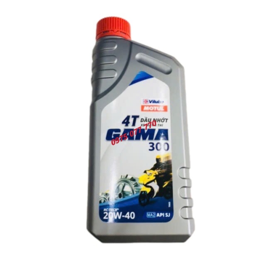 Motul nhớt xe máy - GAMA 300 20W40 24X0.8L VN