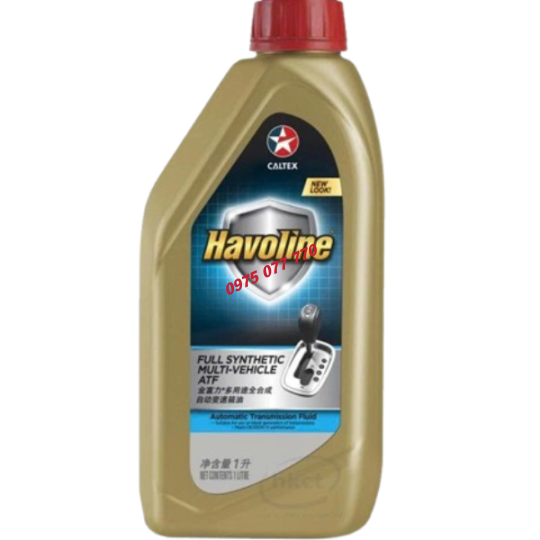 dầu hộp số ô tô havoline  CVT Fully Syn Fluid 1L