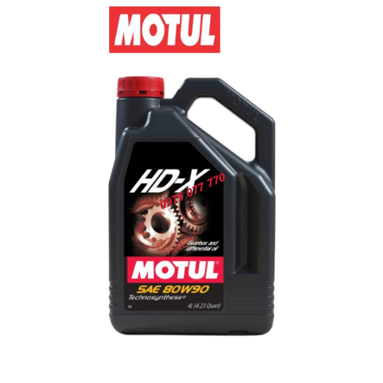 Dầu hôp số sàn xe ô tô MOTUL HDX 80W90 4L, API GL-5
