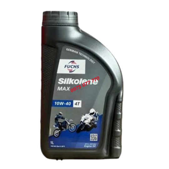 nhớt xe máy số FUCHS SILKOLENE MAX 10W40 1L, chính hãng