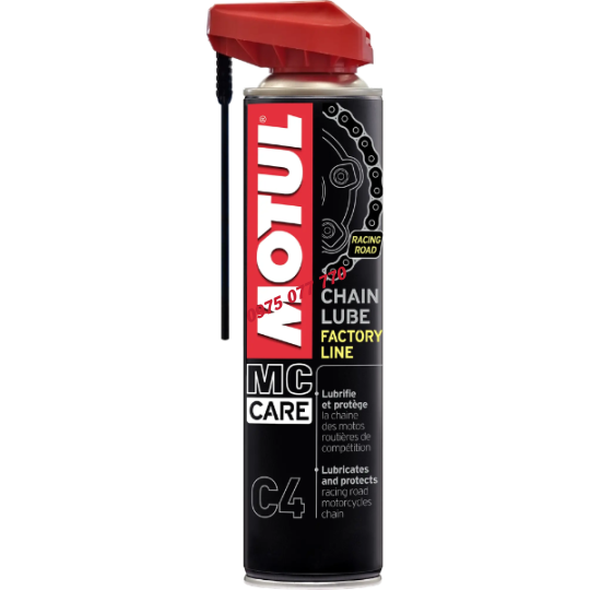 xịt dưỡng sên xe máy MOTUL C4 CHAIN LUBE FACTORY LINE 0.400L 