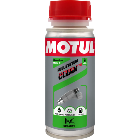 dung dịch vệ sinh kim phun, buồng đốt xe máy  MOTUL FUEL SYSTEM CLEAN MOTO  0.08L